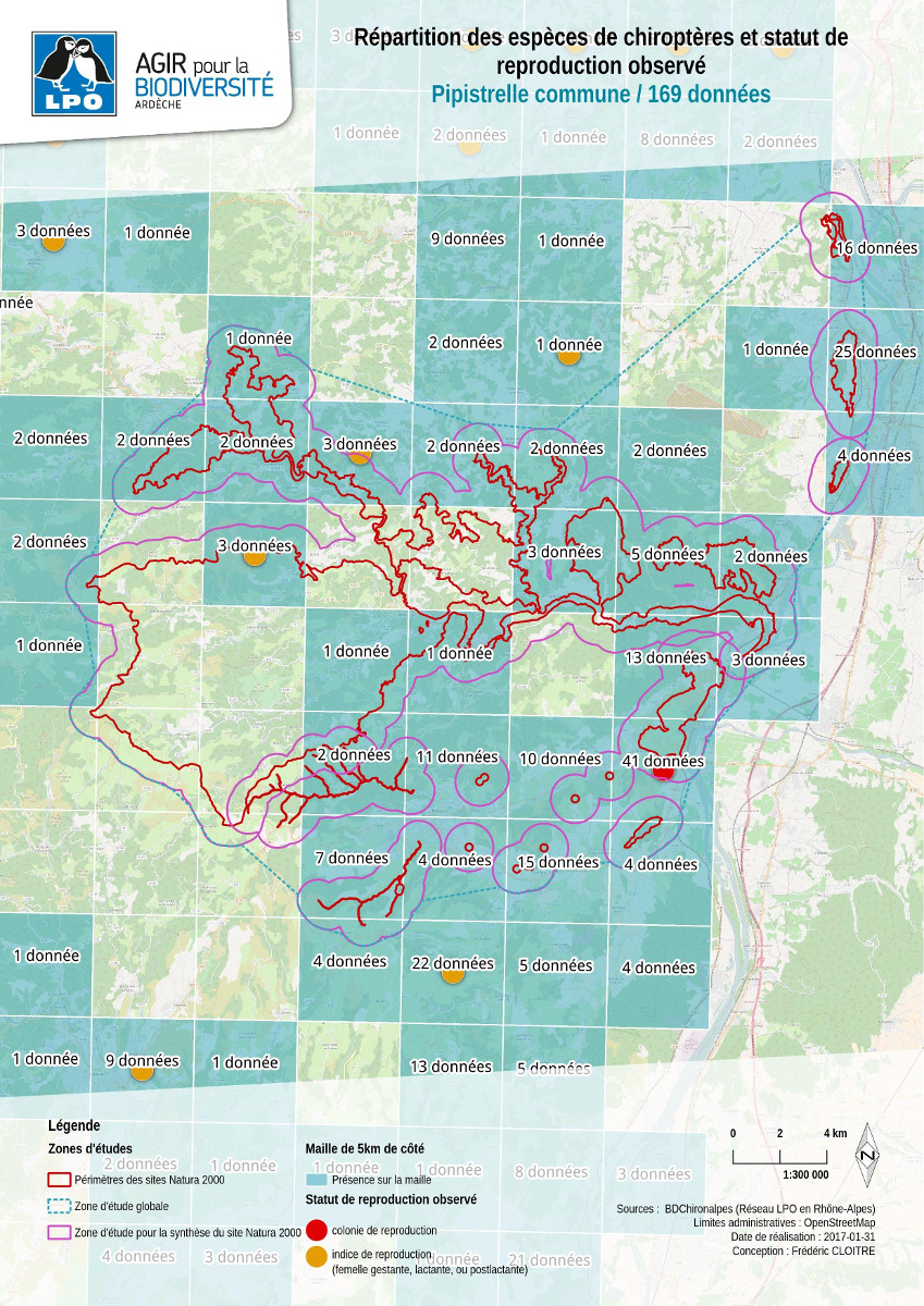 Carte de synthèse espèce